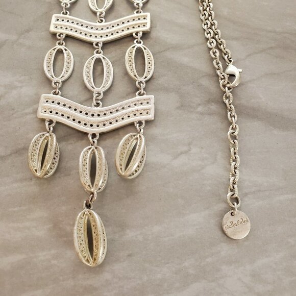 ✨ Stella and Dot Vintage Antique Boho Summer Iconic Kimberly Statement Necklace - Picture 2 of 15